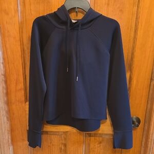 Women’s Black Hooded Pullover Top By CALIA size M